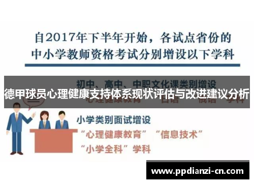 德甲球员心理健康支持体系现状评估与改进建议分析