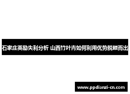 石家庄英励失利分析 山西竹叶青如何利用优势脱颖而出
